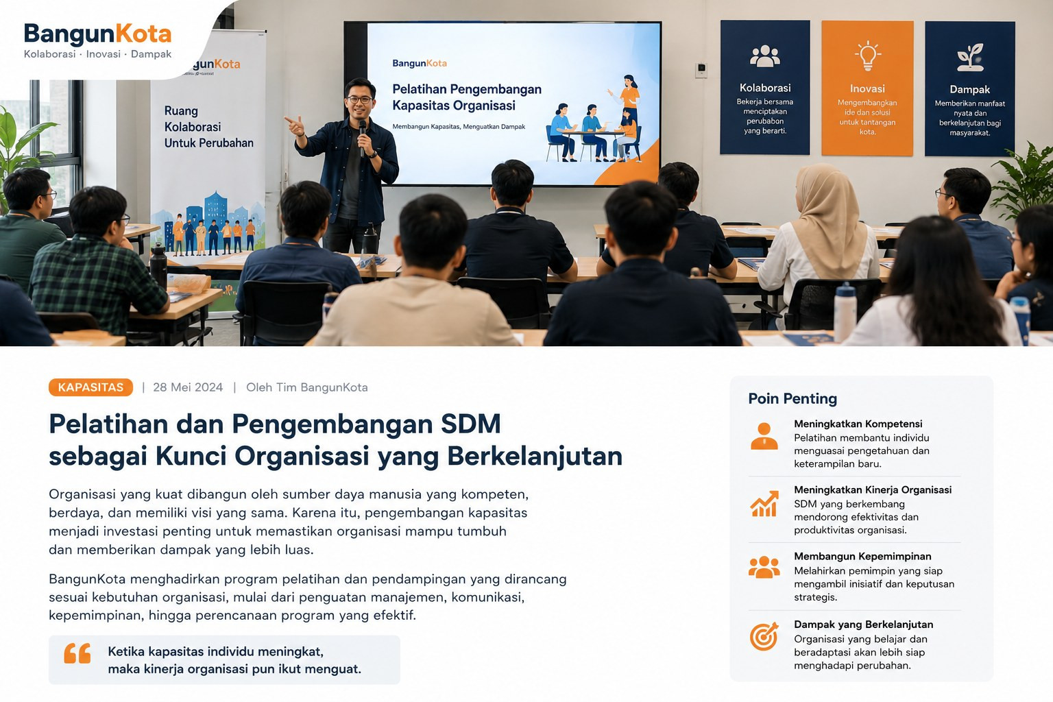 Kolaborasi untuk Masa Depan: Mengapa Kemitraan Sangat Penting?